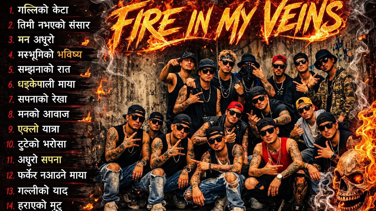 🔥 Nepali Rap & Pop Nonstop 1 Hour Mix | Love, Breakup & Life Story Songs | Fire In My Veins 2026