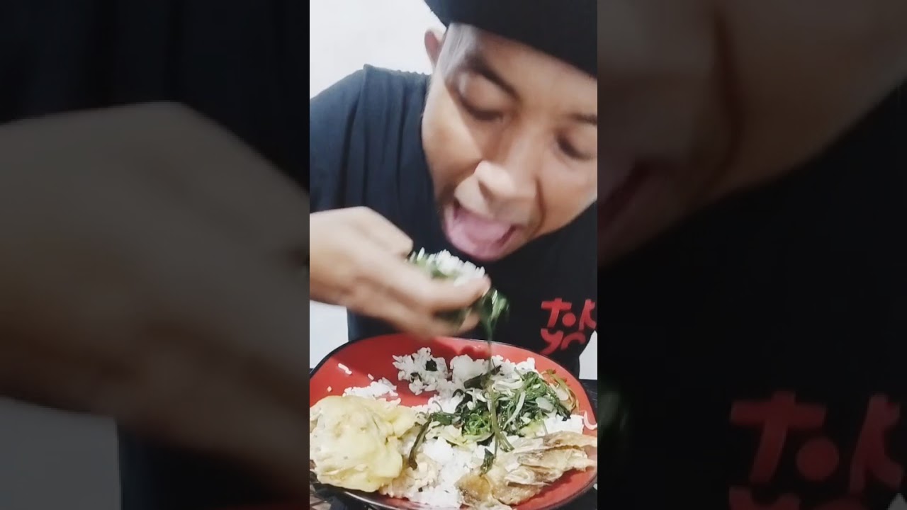 Nikmatnya Tumis Kangkung, ikan asin. . #dijaminngiler #makankenyang