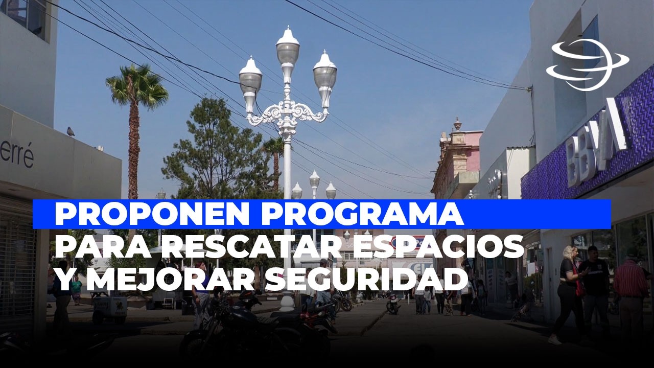 Proponen programa “Fresnillo Iluminado y Seguro” para rescatar espacios y reforzar seguridad