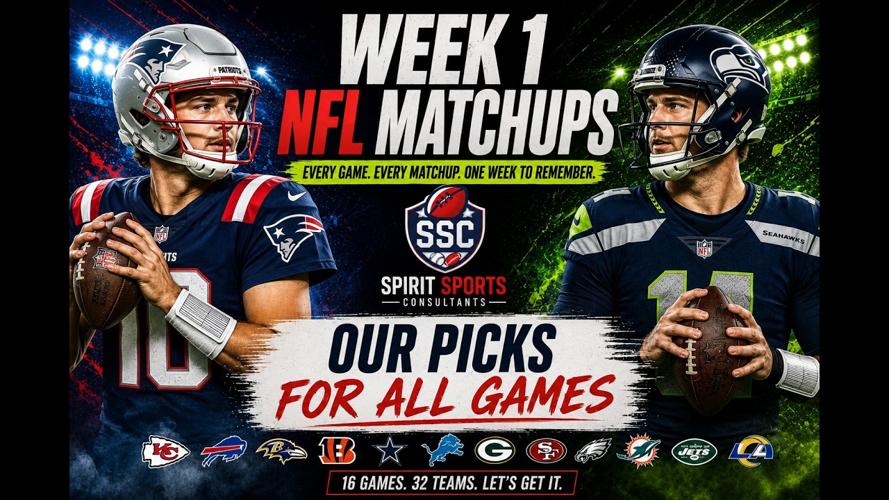 1-я неделя NFL: прогнозы и ставки на ВСЕ МАТЧИ | Сенсации, лучшие ставки и счета игр