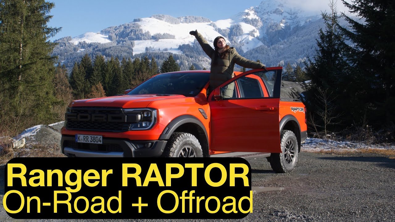 2023 Ford Ranger RAPTOR 🦖 sorgt für große Augen im Offroad-Gelände [4K] - Autophorie