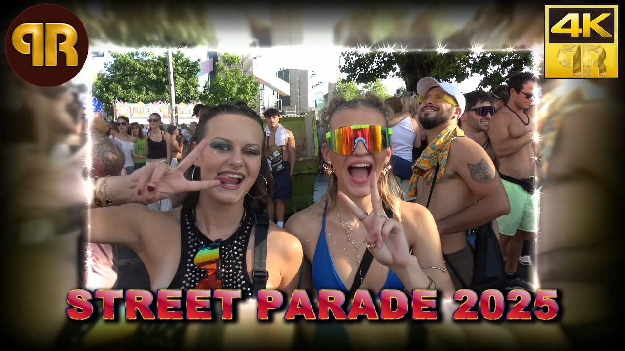 Street Parade 2025 [4K] | Switzerland - Zurich - Schweiz - Zürich