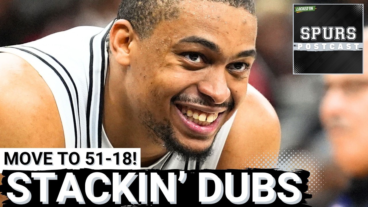 SPURS POSTCAST: Three-Point BARRAGE Lifts Wembanyama & San Antonio past Kings | Team-Record 25 3's!