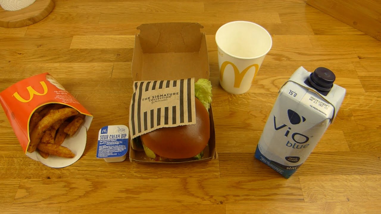 McDonald's - Signature Beef Burger Classic | American Fries | VIO Blue