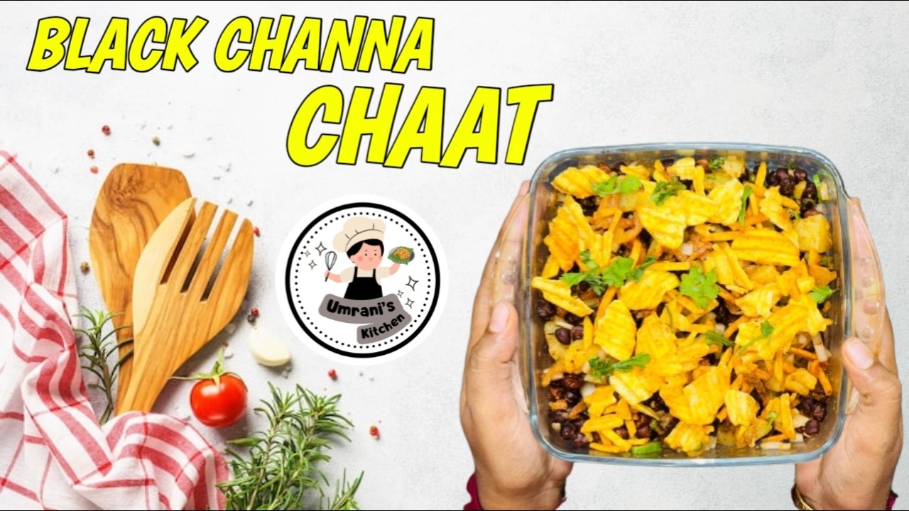 Special Black Chana Chaat 🤤 - Black Chana Chaat- Umrani'S Kitchen