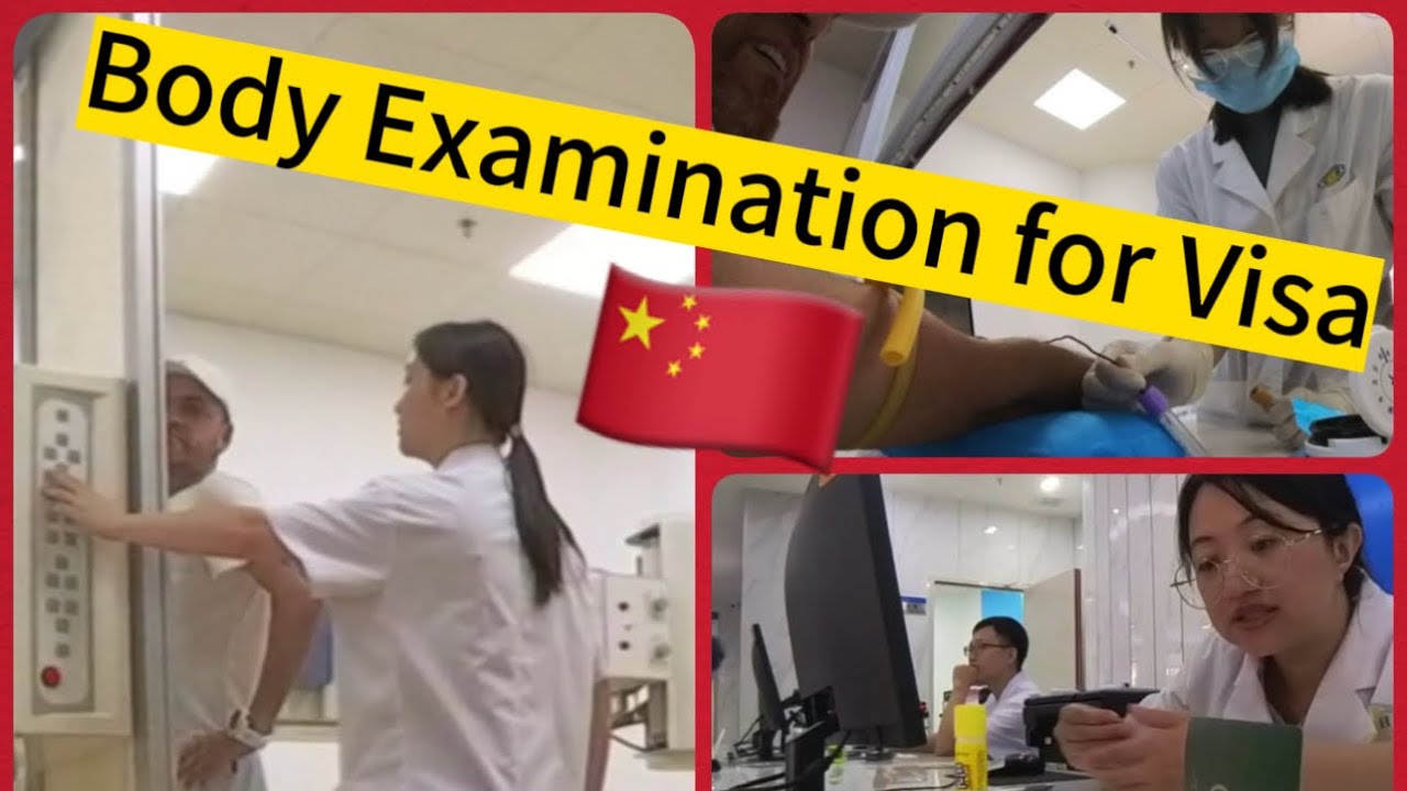How to do Foreigner Physical Examination For Work Visa in China 🇨🇳 2024