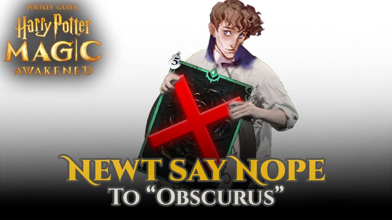 Harry Potter Magic Awakened : Newt say no to Obscurus [ F2P ]