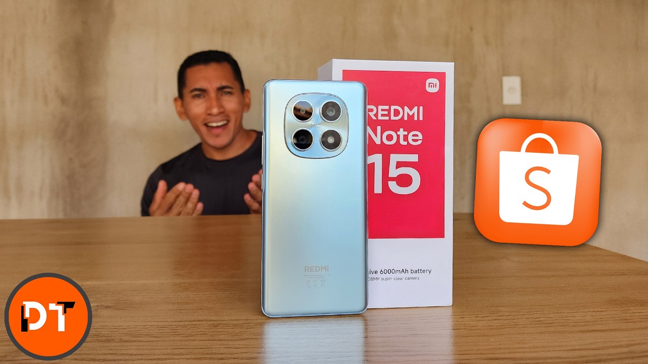 COMPREI UM REDMI NOTE 15 NA SHOPEE