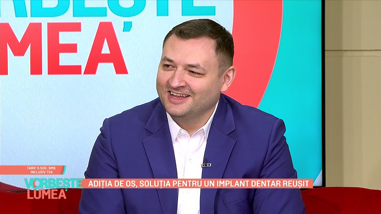 Adiția de os, soluția pentru un implant dentar reușit