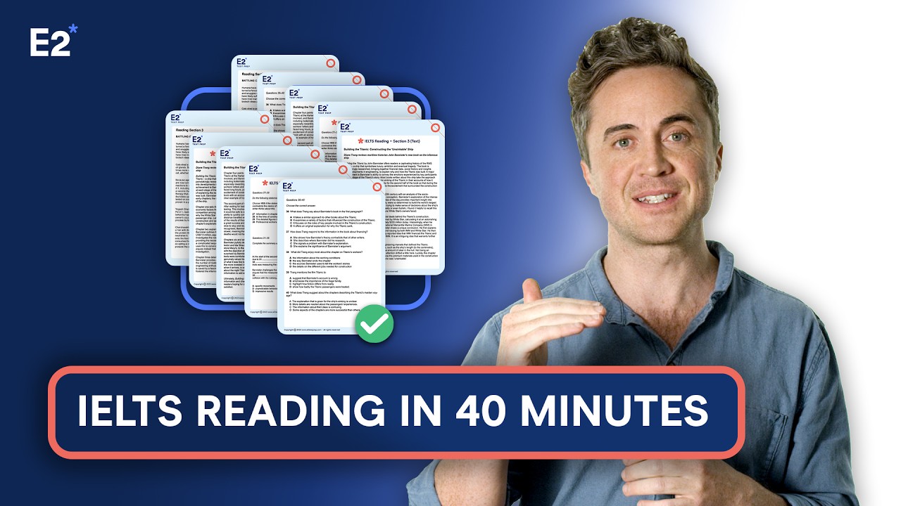 Поймите IELTS Reading ВСЕГО за 40 минут!