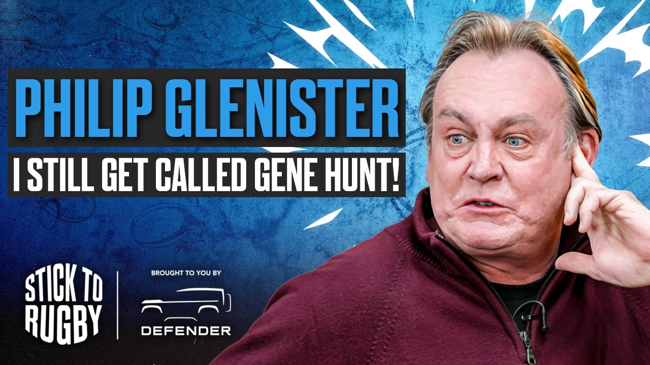 Philip Glenister: Paparazzi stories, Sean Connery & Golf with Sporting Stars | Stick to Rugby EP 50