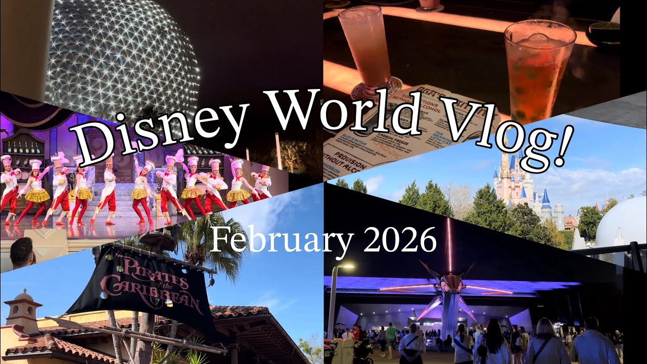 DISNEY WORLD WEEKEND TRIP | Magic Kingdom, Epcot, & Hollywood Studios!