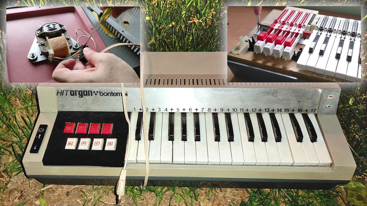 Encuentro órgano Bontempi abandonado - Restauración y reparación 🎹🔧
