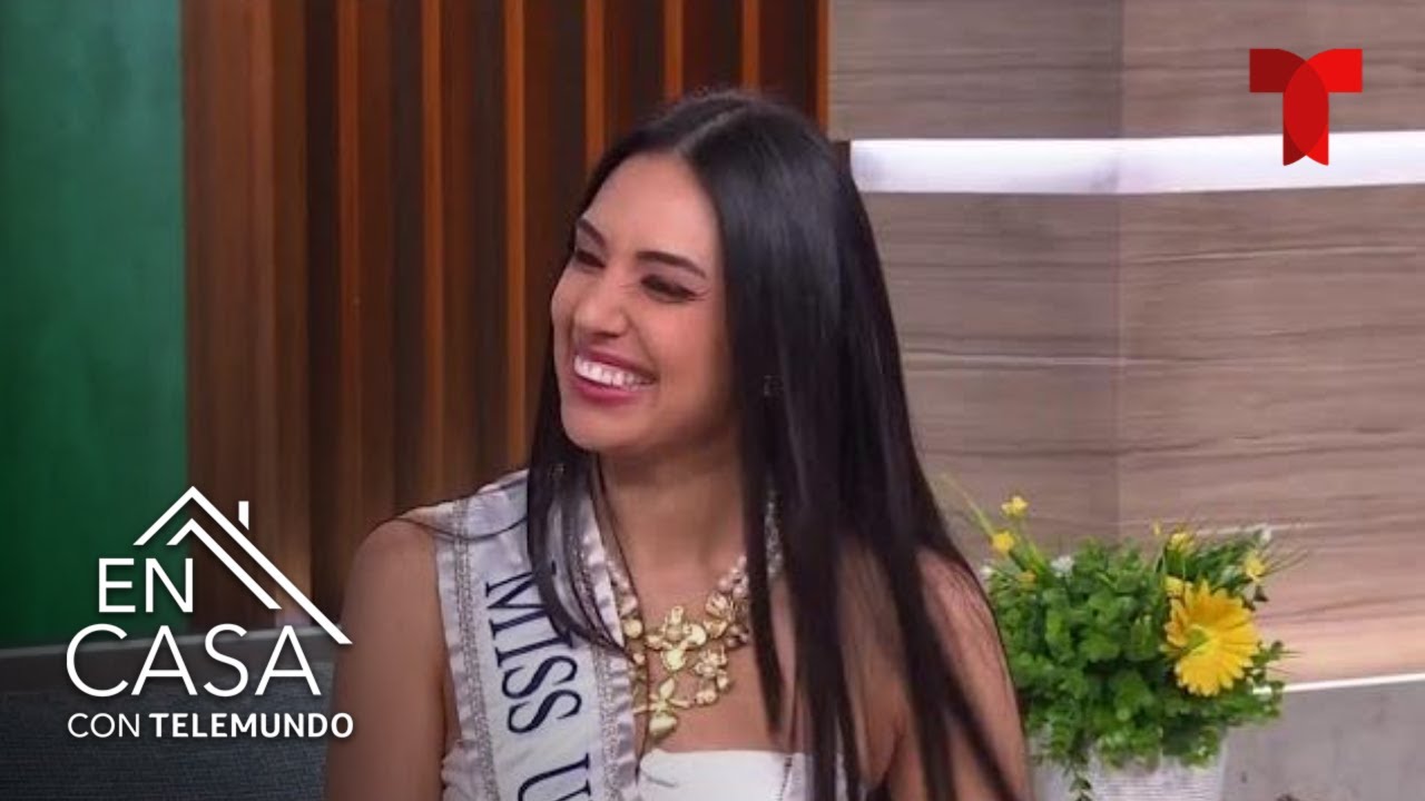 Miss Honduras manda un mensaje sobre la dignidad y los inmigrantes latinos | En Casa Con Telemundo