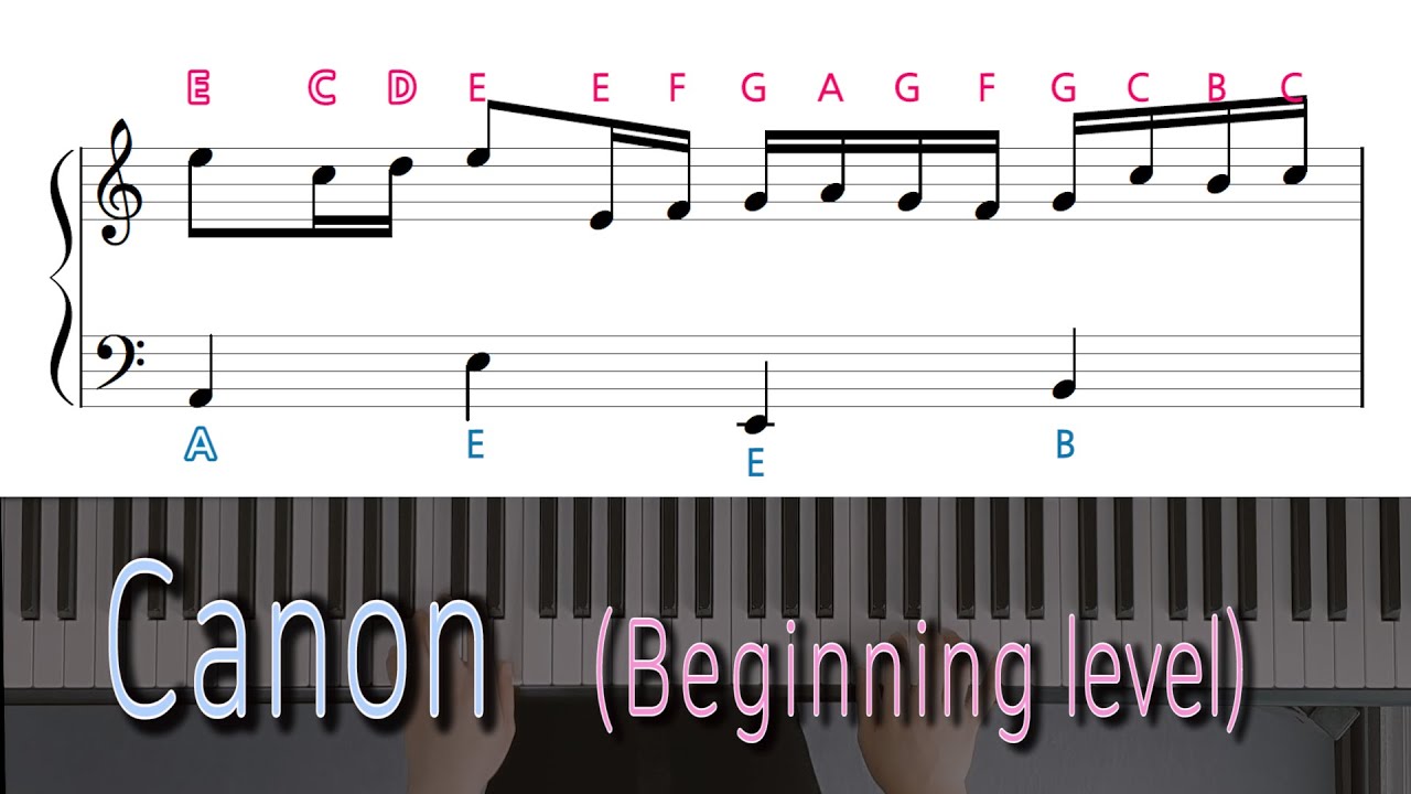Variations on the Canon - George Winston (Beginning Level)