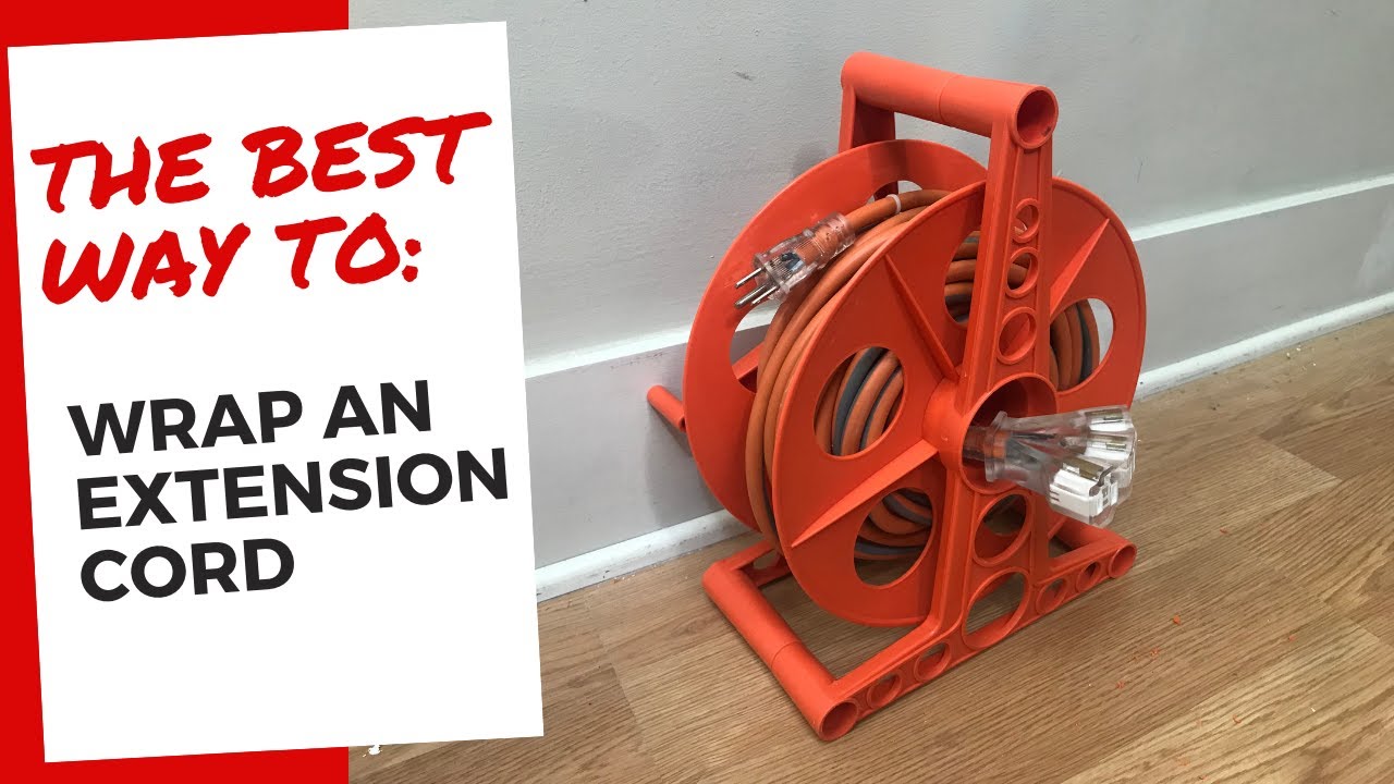 Как смотать удлинитель (лучший способ)