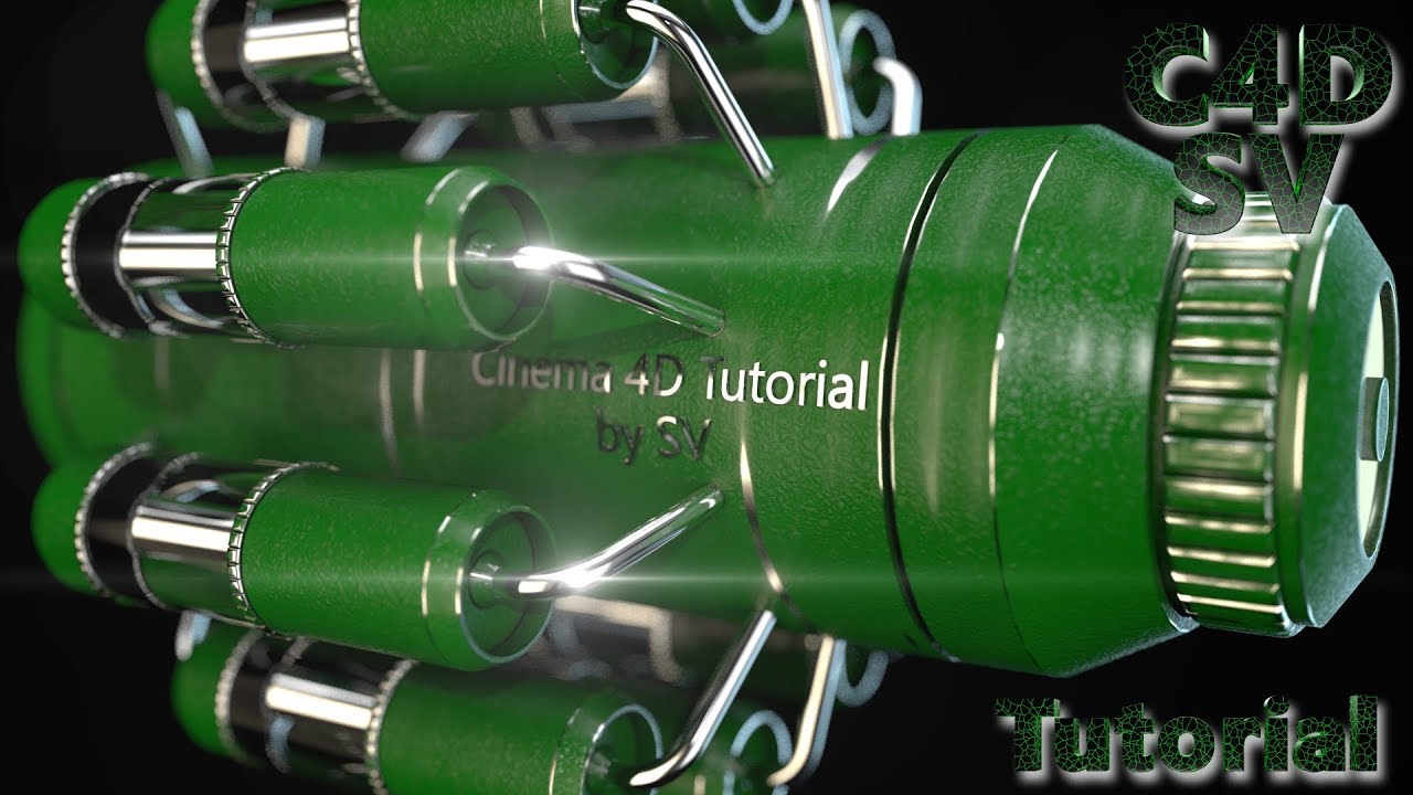 Cinema 4D Tutorial / Redshift Render / Metal Scratch Effect - Curvature