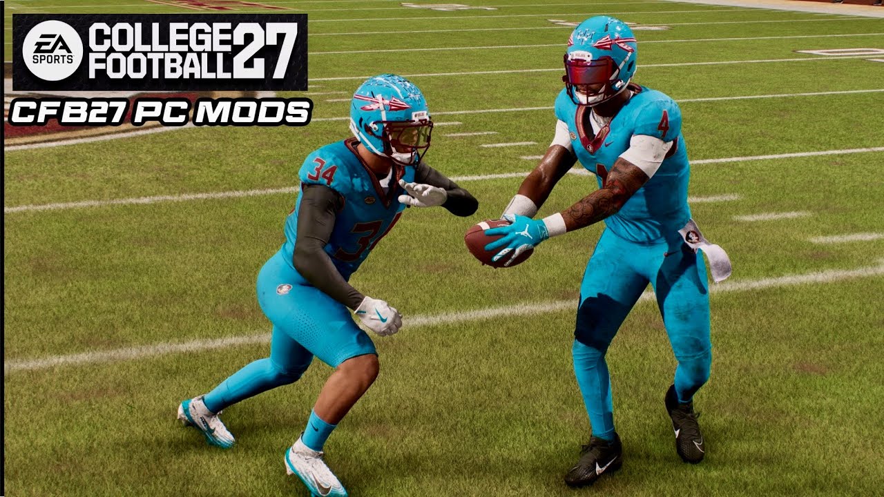 College Football 27 PC Mods | Florida State Drip! Dynasty! CFB27 Mods 