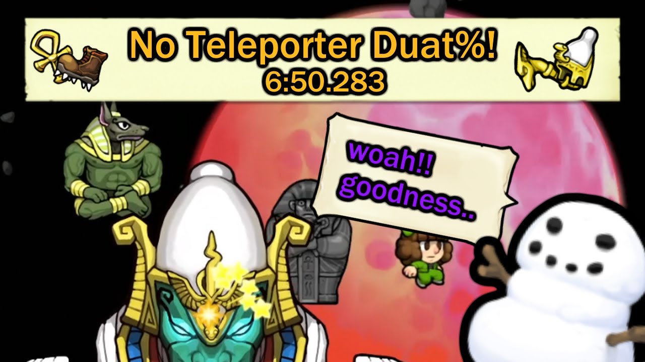 Spelunky 2 No Teleporter Duat% Speedrun (6:50.283)