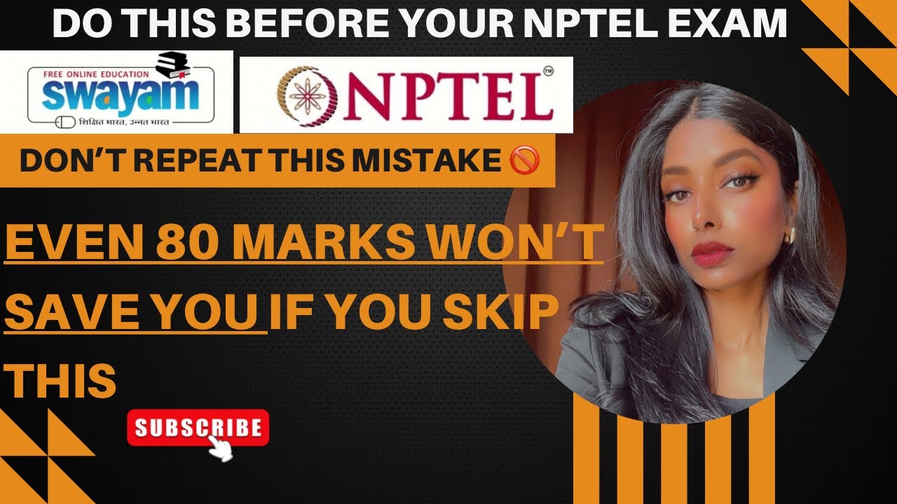 NPTEL Exam Tips You Can’t Miss | Avoid These Mistakes & Score High | Q&A from Real Comments