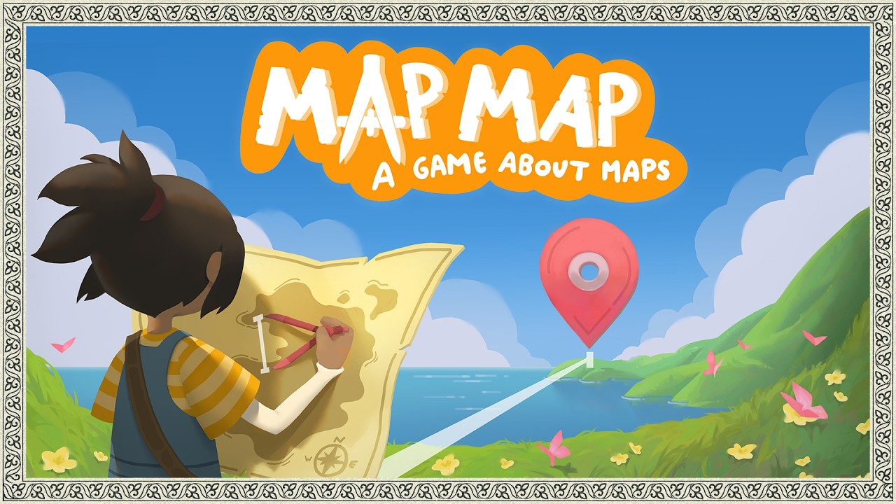Map Map - Игра о картах | Уютный симулятор картографии
