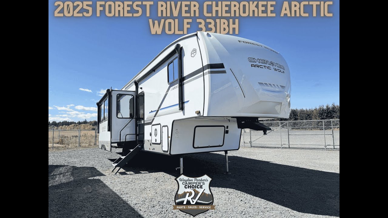 2025 FOREST RIVER CHEROKEE ARCTIC WOLF 331BH WALKTHROUGH - CAMPER'S CHOICE RV