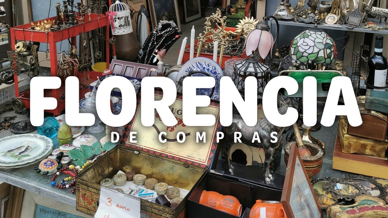 FLORENCIA  - DE COMPRAS 🛒 en la capital de la toscana