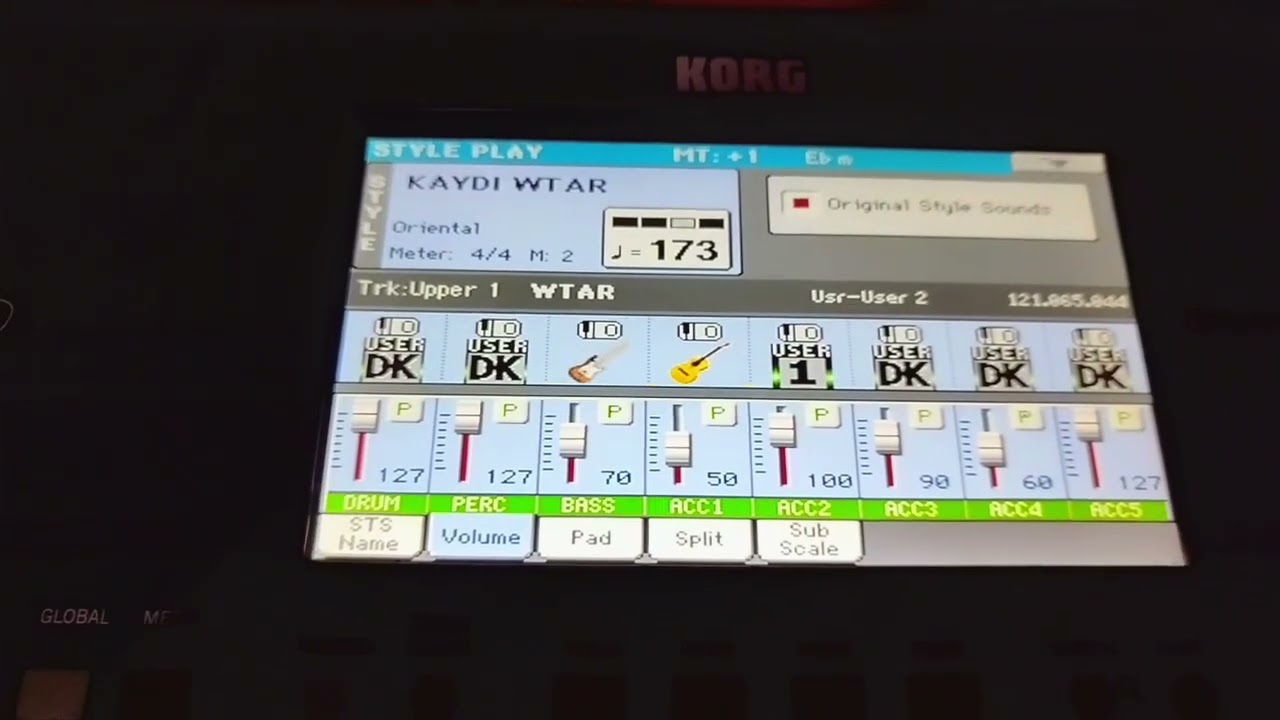 Chaabi korg pa600 chaabi mizan