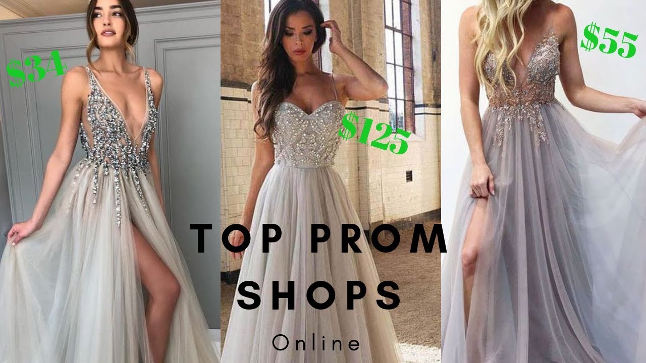 Top Online Prom Shops To Buy Your Prom Dress - Find Styles As Low As $34!