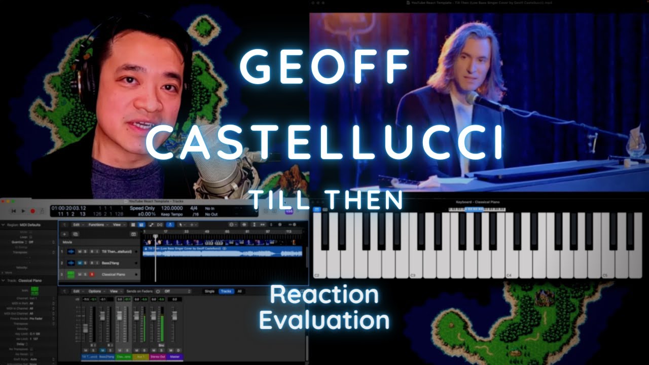 Music Teacher Reacts and Evaluates Till Then (Low Bass Singer Cover by Geoff Castellucci)