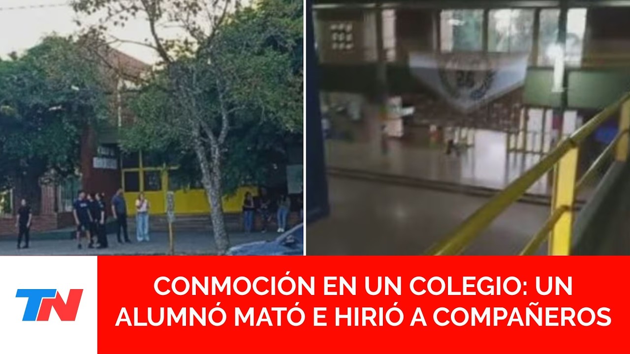 ENTR&Oacute; ARMADO A UNA ESCUELA Y MAT&Oacute; A UN COMPA&Ntilde;ERO: 