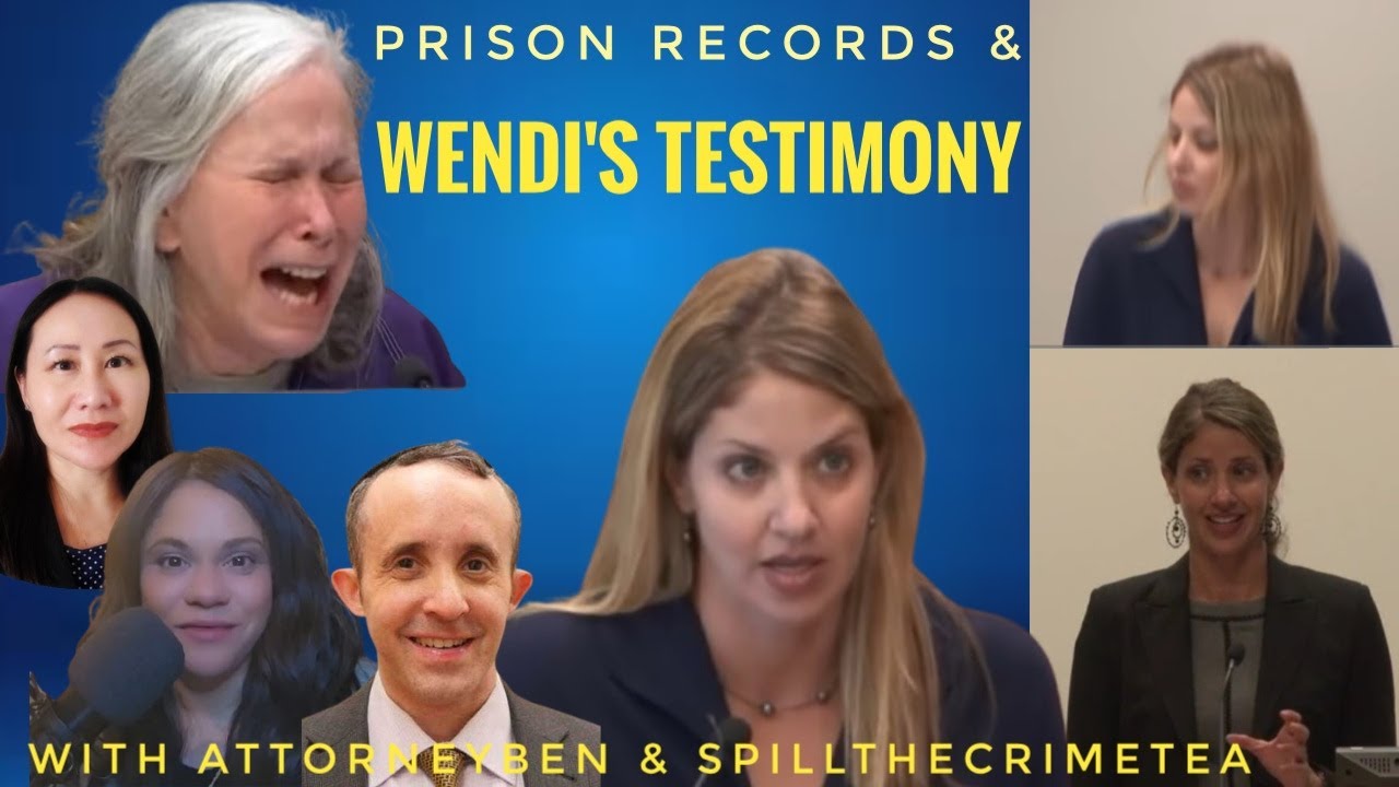 Donna Adelson Prison Records & React to Wendi Adelson w/AttorneyBen & SpilltheCrimeTea