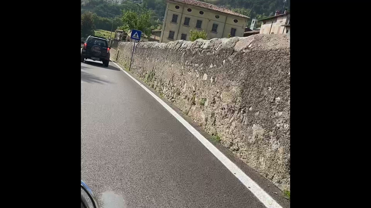 BMW R27 Von Limone nach Pieve Tremosine