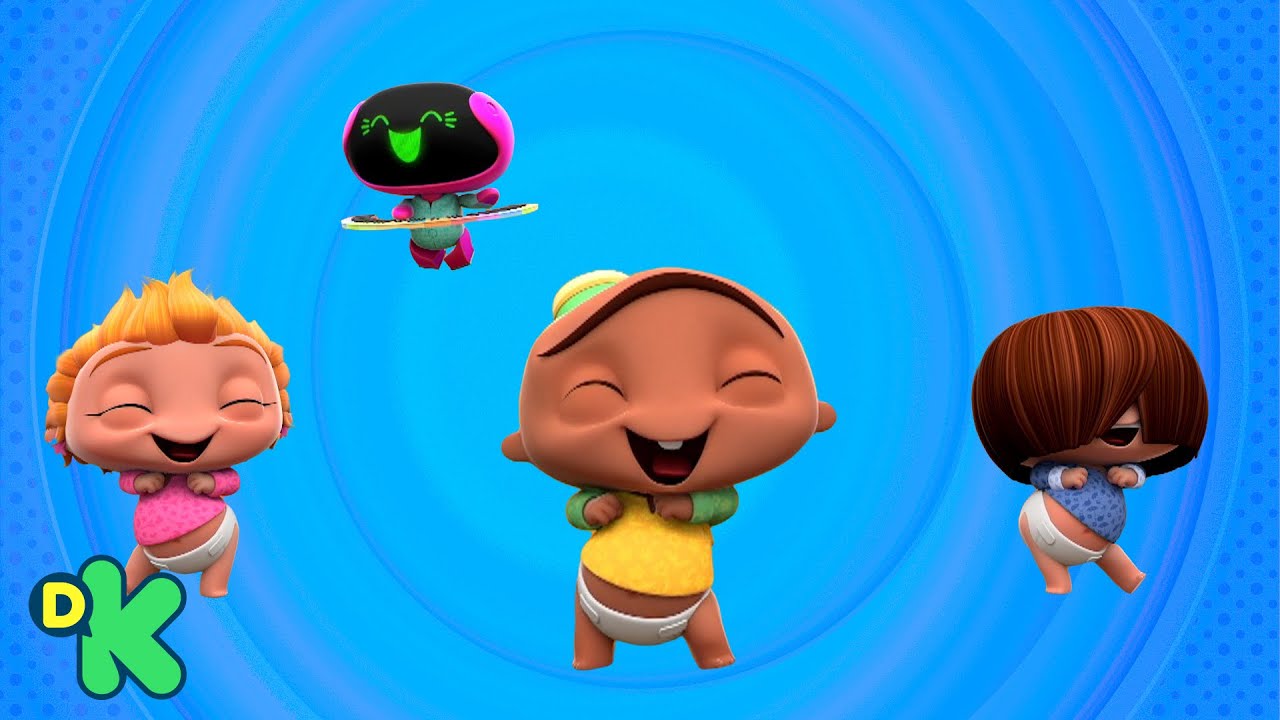 Aventuras musicais: cante novas canções dos bebês! | Mini Beat Power Rockers | Discovery Kids Brasil