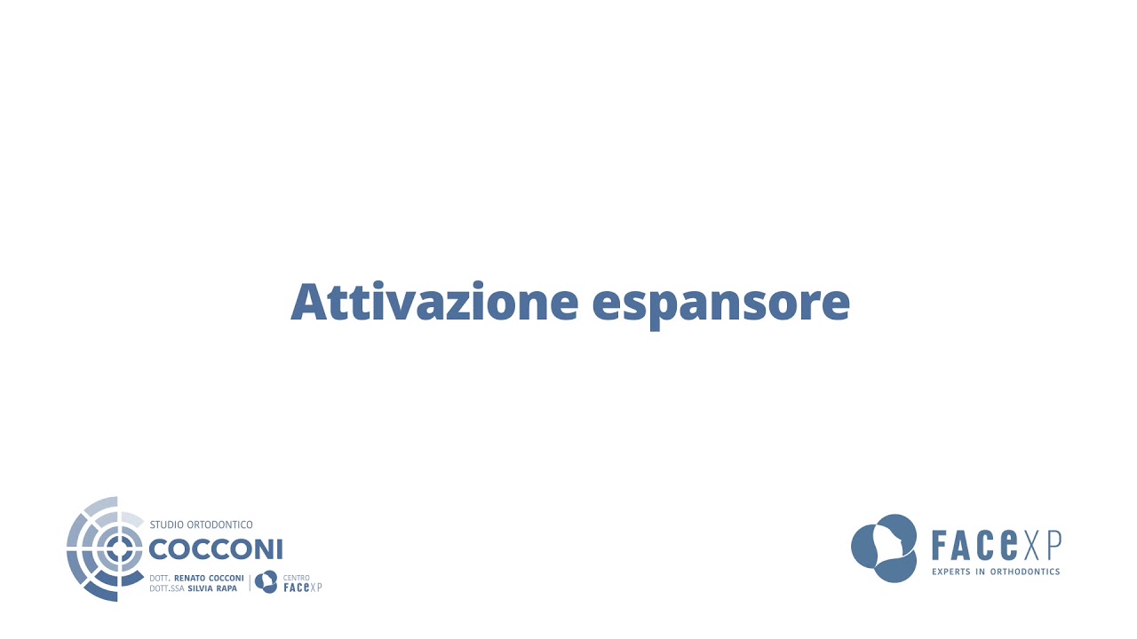 Come attivare l’espansore palatale - Studio Ortodontico Cocconi Rapa
