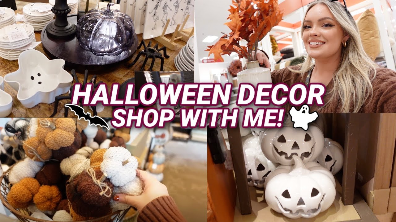 HALLOWEEN & FALL DECOR SHOP WITH ME! - Target & Kirklands Home Decor Finds 2023