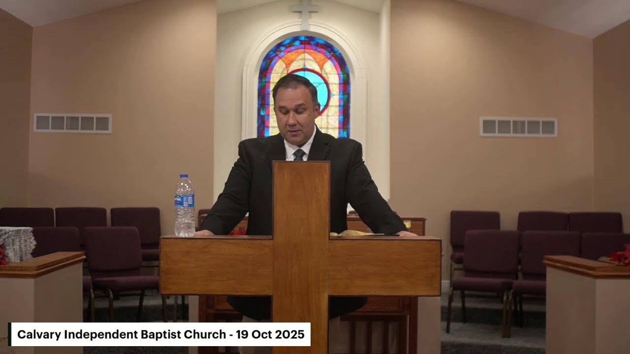 Sunday Morning Service: Pastor Wesley Maraman, 