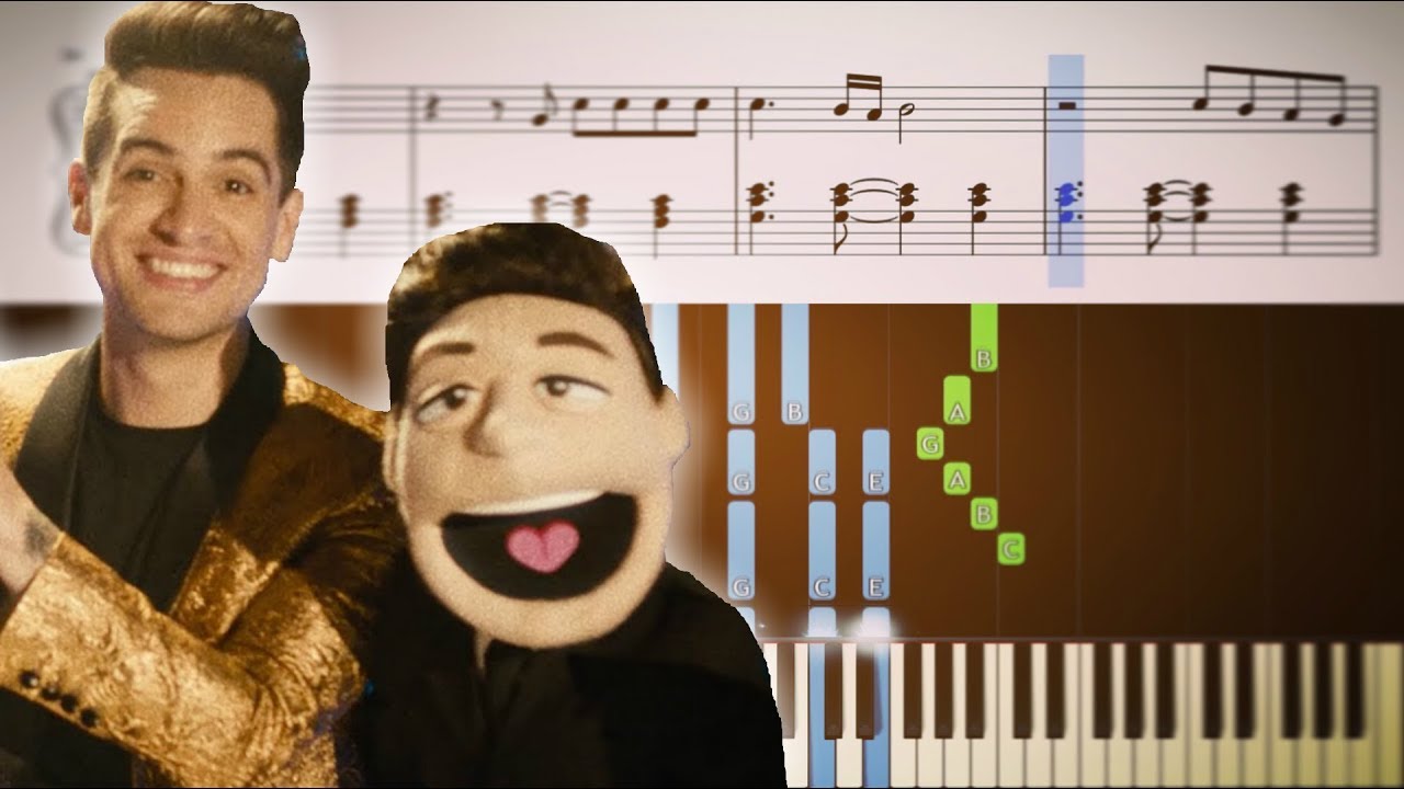 HEY LOOK MA, I MADE IT (Panic! At The Disco) - Piano Tutorial + SHEETS