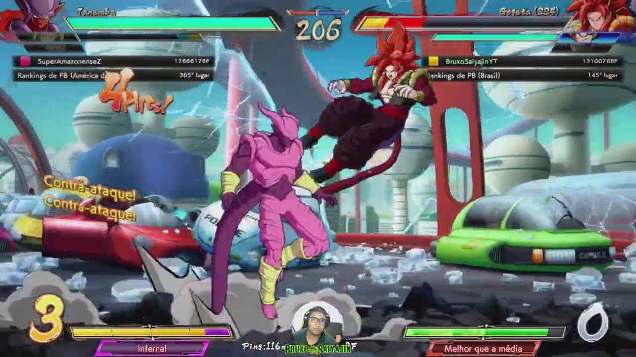 DBFZ Ranked Match - A amizade é tudo, mas vou ganhar essa aqui. Na moral.