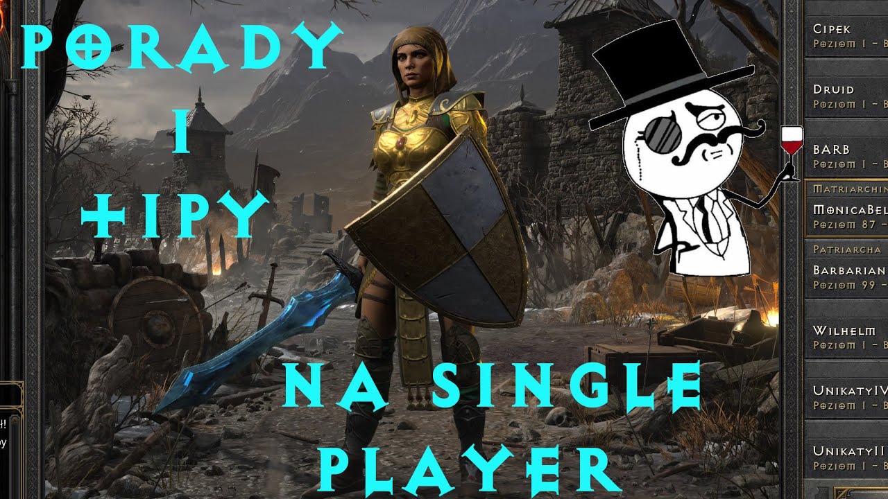 Porady i Tipy na Single Player w D2R