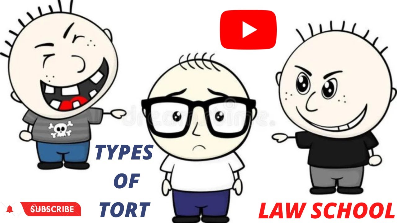 Types of TORT| Classification of TORT| Law of TORTS| LAW SCHOOL