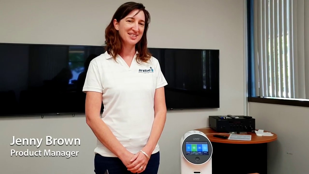 LUNA II cell counter introduction by InVitro PM Jenny Brown