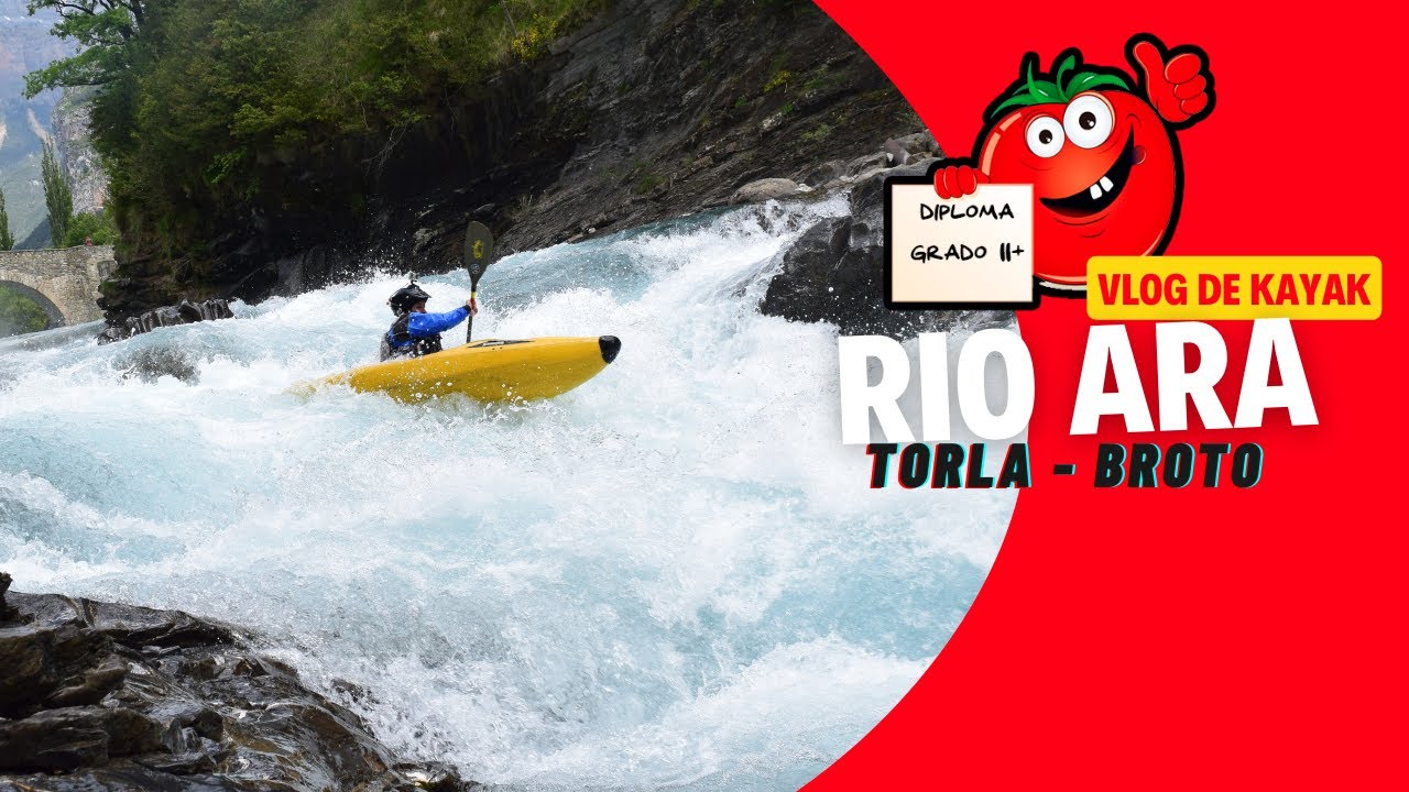kayak Rio Ara (Torla-Broto) 5km III+ -IV.