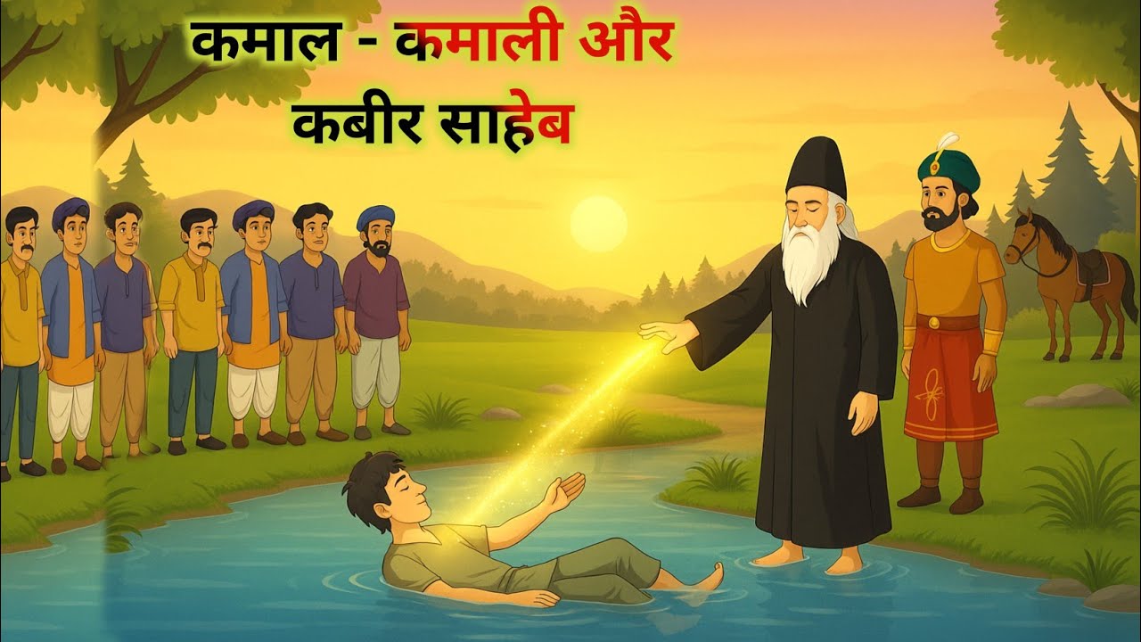 कमाल और कमाली की कथा | Kabir Saheb Animation | Dharti Upar Swarg | New 3d film