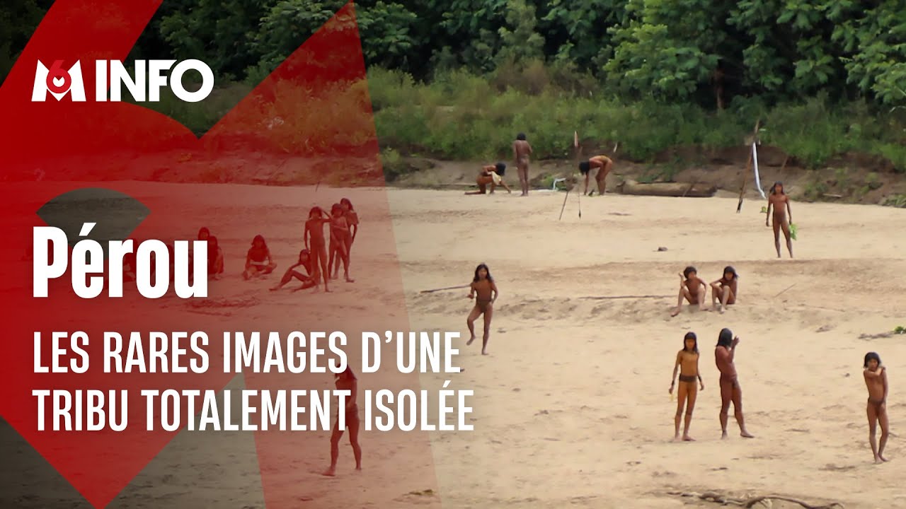 Des images rares d'une tribu sans contact avec le reste du monde