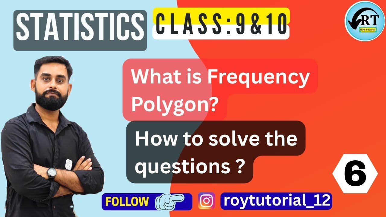 📈 Frequency Polygon |Ch:Statistics| Step-by-Step Guide by Deepak Roy Sir #deepakroysir 