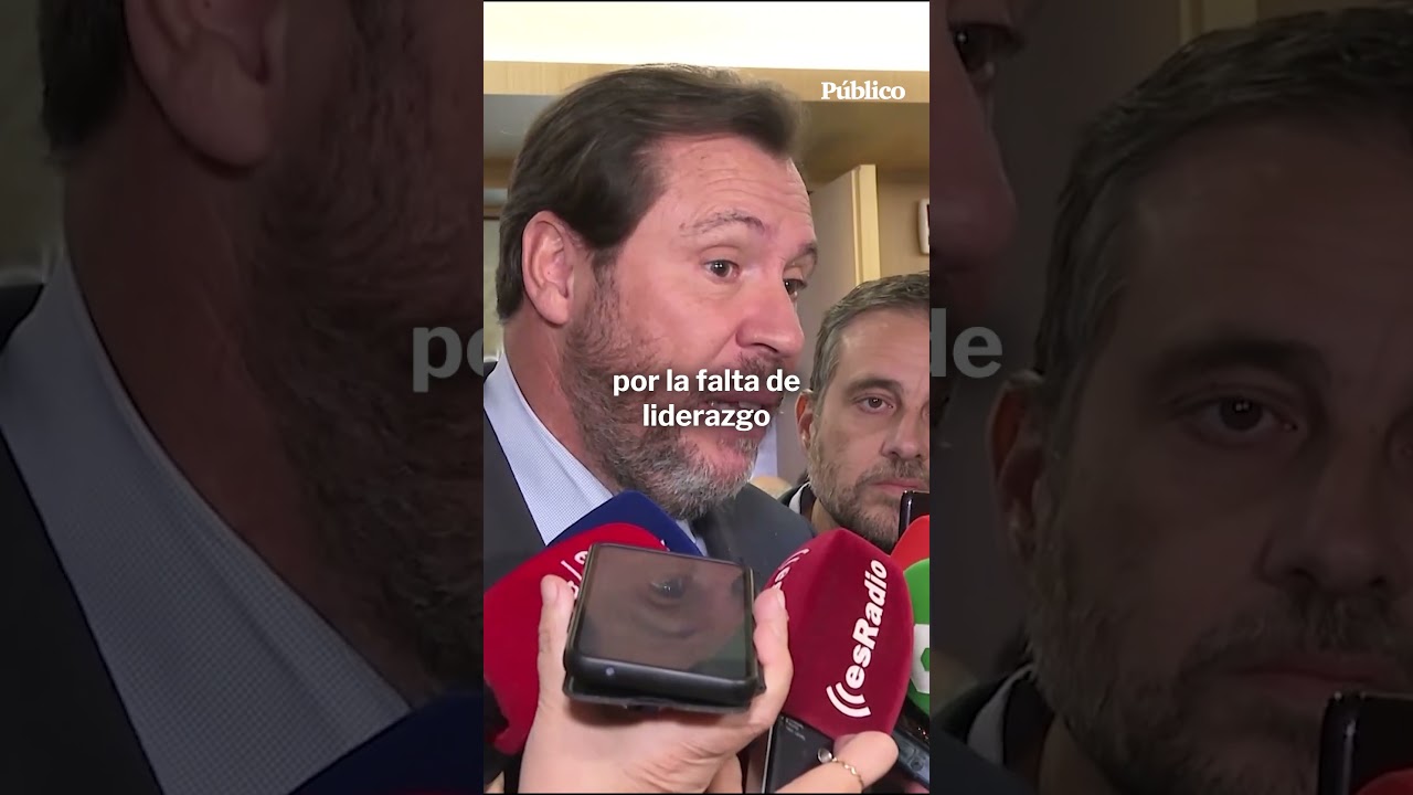 &Oacute;scar Puente, sobre la dimisi&oacute;n de Maz&oacute;n: 