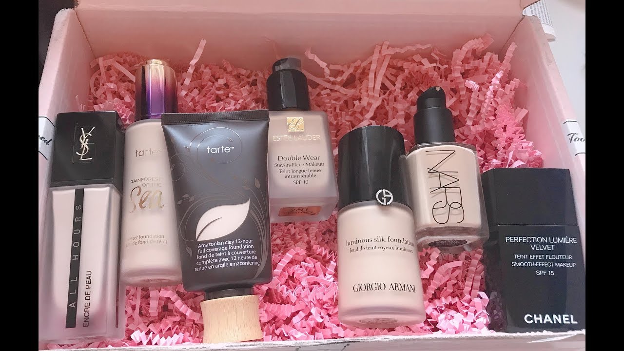 REVIEW ♡ Bộ sưu tập kem nền Highend ♡ Highend foundation collection ♡ LINH CHI HA