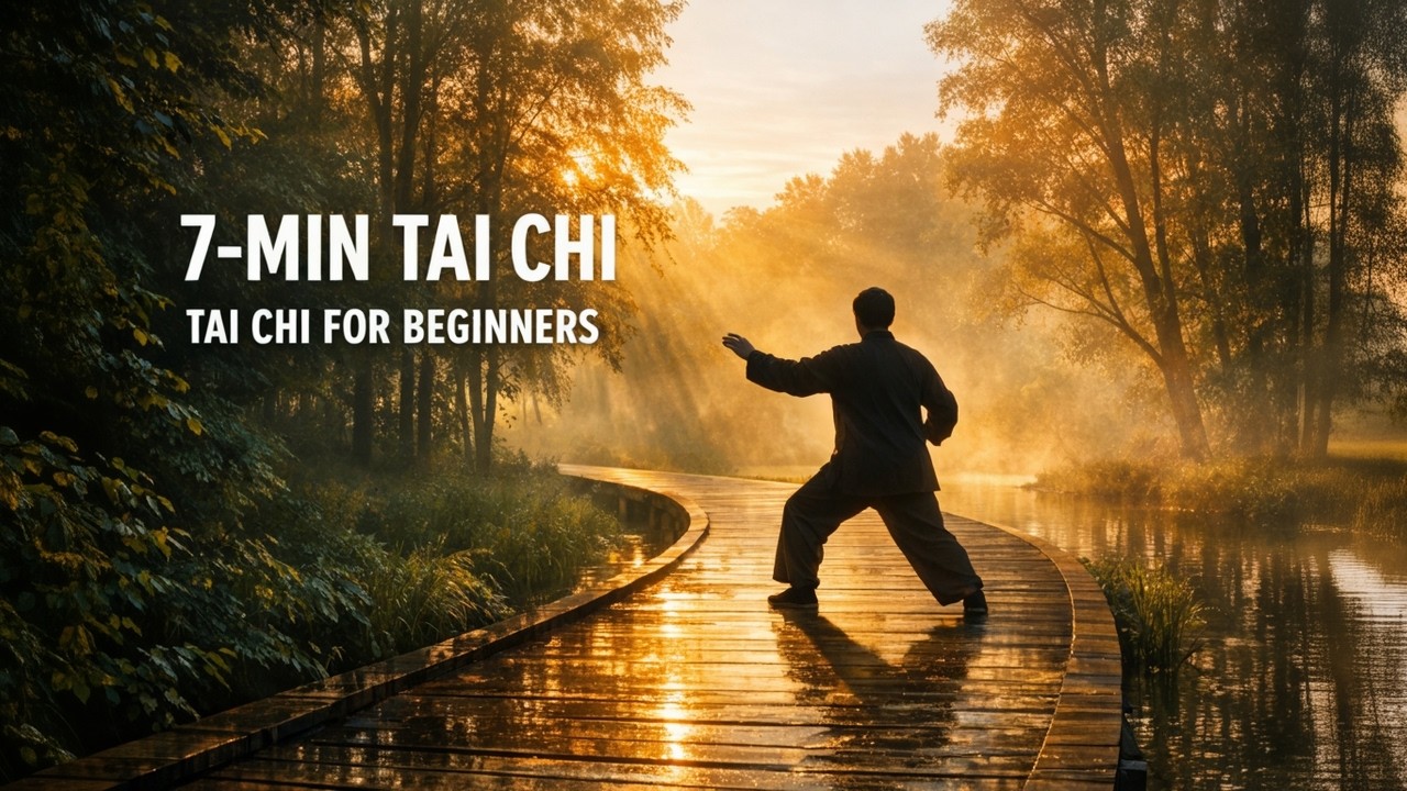 Tai Chi for Beginners: 7-Minute Morning Routine (Follow Along)