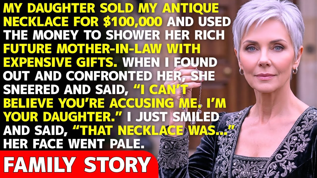 My Daughter SOLD My Antique Necklace For $100,000 — But She Didn’t Know What It Really Was…